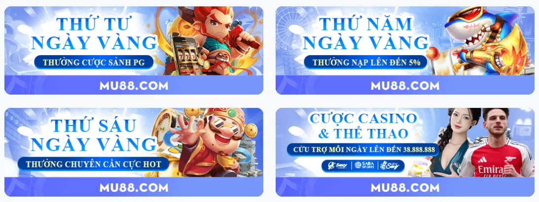 various casino promotions